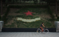 Soviet war memorial, Dushanbe, Tajikistan