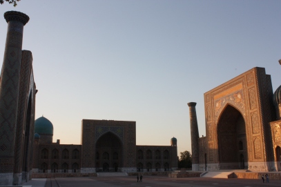 Superbly impressive Registan at Samarkand