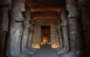 Impressive Abu Simbel temple